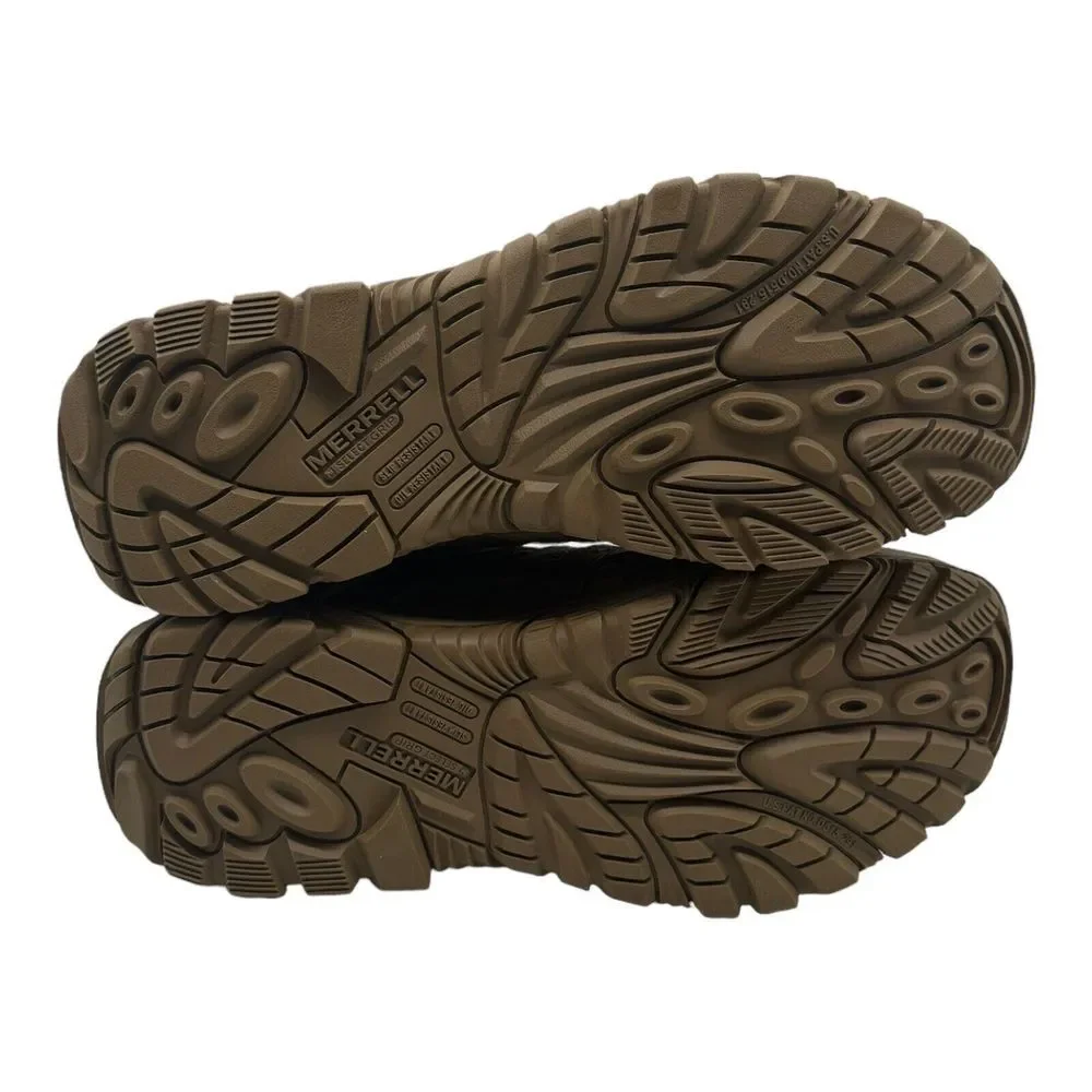 Men's MERRELL Moab Velocity‎ Tactical Mid WP Coyote Boots, Size: 11 (J099423)